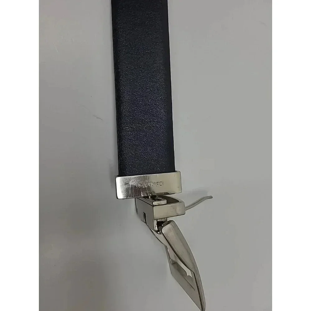 Calvin Klein Belt Men's Revesible Smooth Leather Black and Brown Size 34
